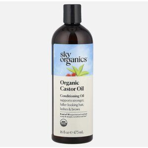 Sky Organics Organic Castor Oil - 16 oz. Sealed